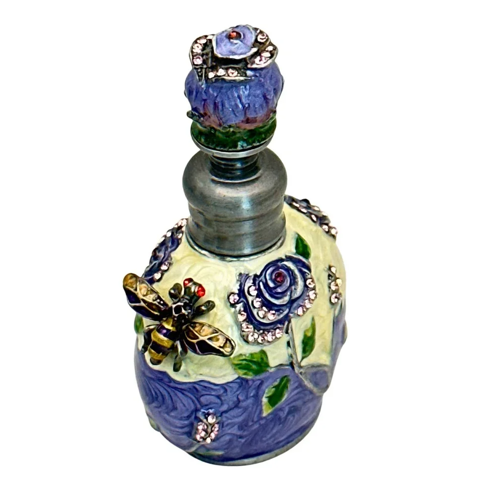 Evenchae Bee & Roses Glass Perfume Bottle, 6 ml, Empty - w/Gift Bag - Picture 9 of 14